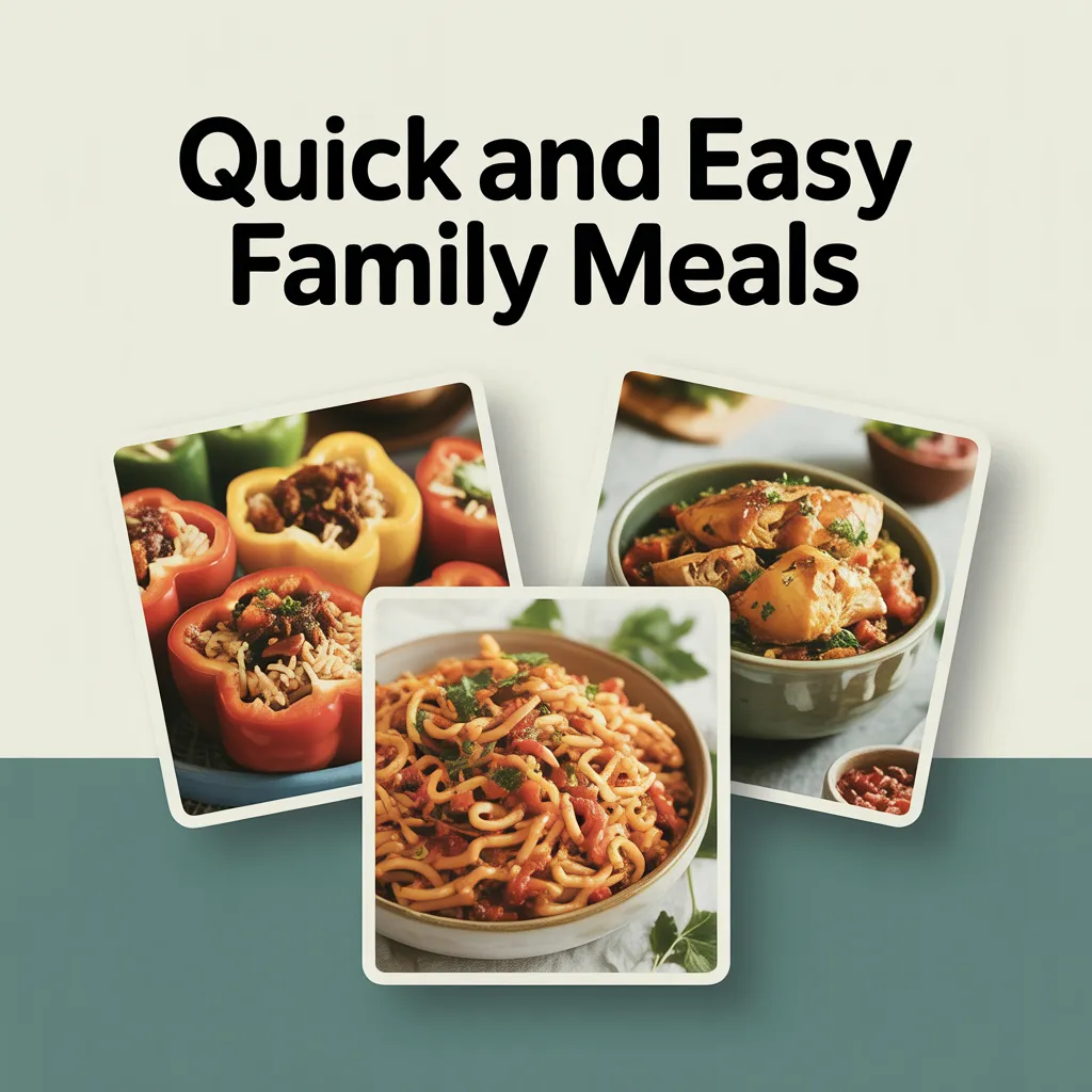 quick and easy family meals